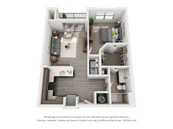  Floor Plan 1A