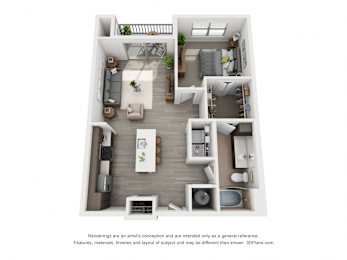  Floor Plan 1C
