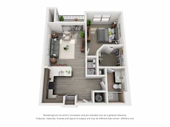  Floor Plan 1G