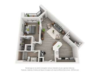  Floor Plan 1H