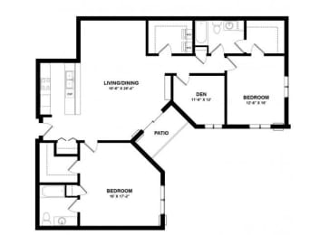  Floor Plan Marquette