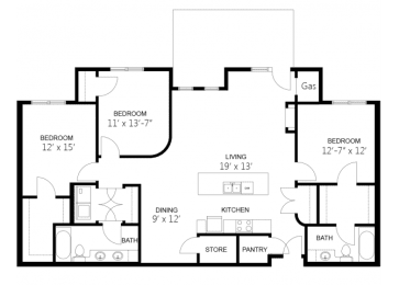  Floor Plan Trio