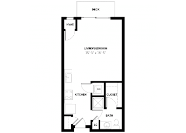  Floor Plan Studio 1