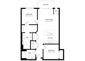  Floor Plan Caraway C1