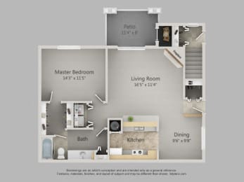 Floor Plan  The Cedar