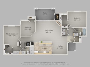Floor Plan  The Oak