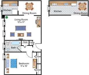 1 Bedroom 08 Tier