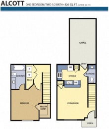  Floor Plan Alcott