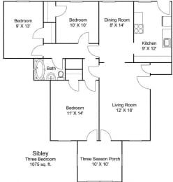  Floor Plan Sibley