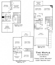  Floor Plan Maple - C