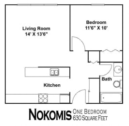 The Fremont Apartments in Minneapolis, MN_Nokomis-B