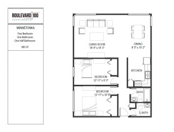  Floor Plan Minnetonka