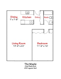  Floor Plan Maple