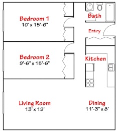  Floor Plan Oak