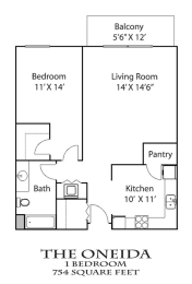 Floor Plan  Oneida