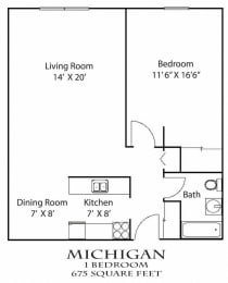 Huron Place Apartments in St Paul, MN_Michigan