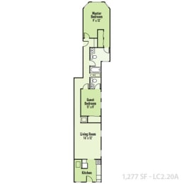 1 2 Bedroom Apartments in Downtown Indianapolis Lockerbie