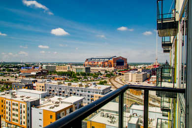 Lucas Oil View From Balcony_2(3) at CityWay, Indianapolis, Indiana