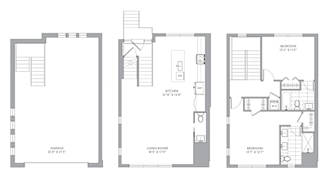  Floor Plan TH-1