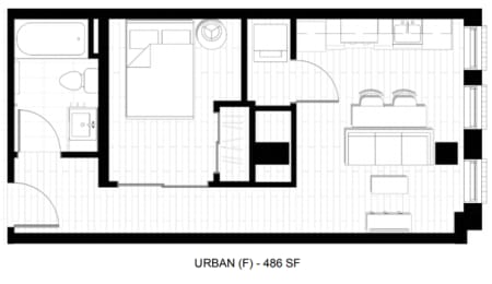 O2 Apartments Urban F Floor Plan