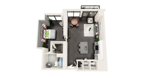Studio 1 2 3 Bedroom Apartments In Atlanta Ga Azure On The Park