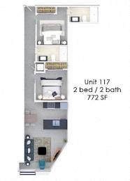  Floor Plan Fording Flats 117