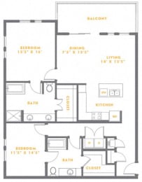  Floor Plan The Warner