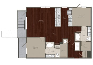 two bedroom apartments in uptown dallas