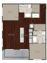 two bedroom apartments in uptown dallas