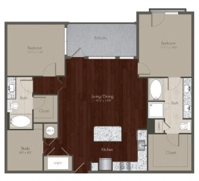 two bedroom apartments in uptown dallas