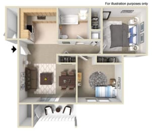  Floor Plan PAINTED