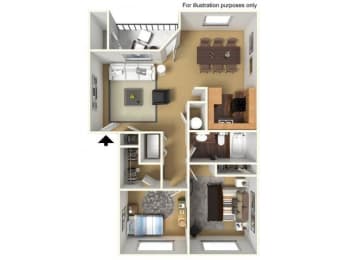  Floor Plan 2x1
