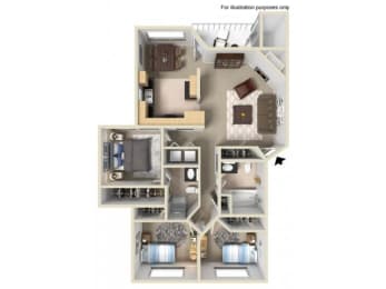  Floor Plan 3x2d -1268