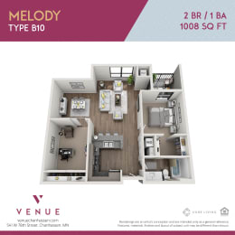  Floor Plan Melody