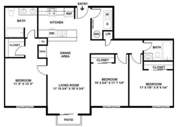  Floor Plan Sakakawea