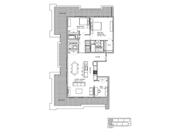  Floor Plan TYPE K