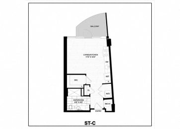  Floor Plan Studio-C