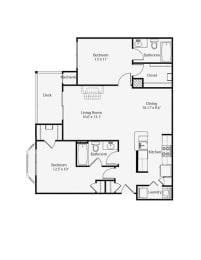  Floor Plan 2x2 Talbot