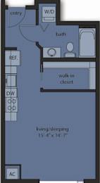  Floor Plan Studio A2