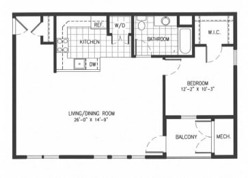  Floor Plan NW Unit Type D
