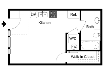 Dogwood Floorplan at Signature Pointe, Washington, 98032