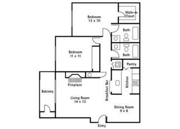 Norfolk Floorplan at Signature Pointe, Washington