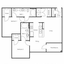  Floor Plan 2A