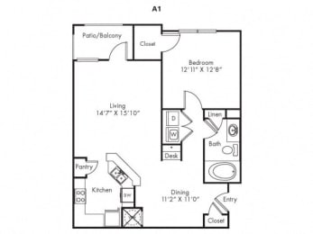 A1 Floorplan