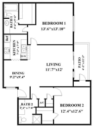 two bedroom apartments in northwest san antonio