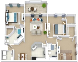  Floor Plan Spruce