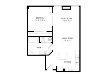  Floor Plan Piedmont
