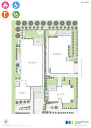 Floor Plan  A site plan for inclusive housing Australia Transforming Lives.