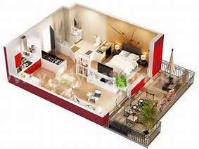 Floor Plan  2 Bedroom 2 Bath