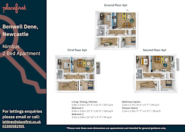 Floor Plan  Apartment living and dining area in a Newcastle apartment.